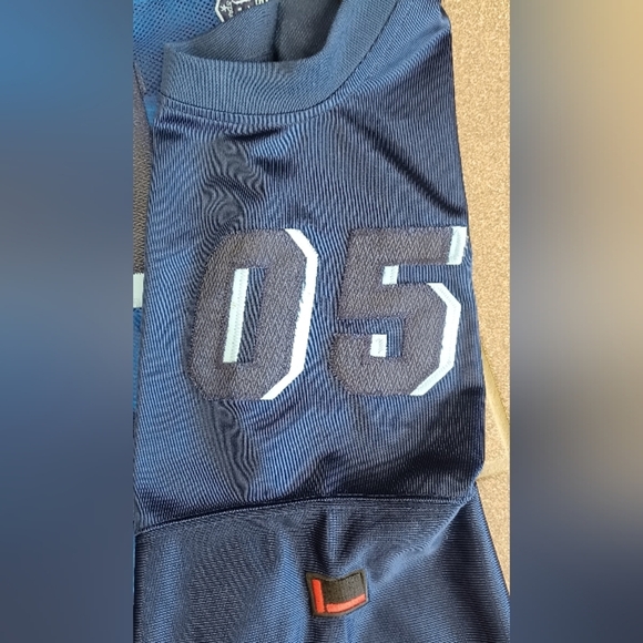 VTG FUBU Sports 05 Official Champions XXL League Football Jersey Blue Y2K - Picture 15 of 16